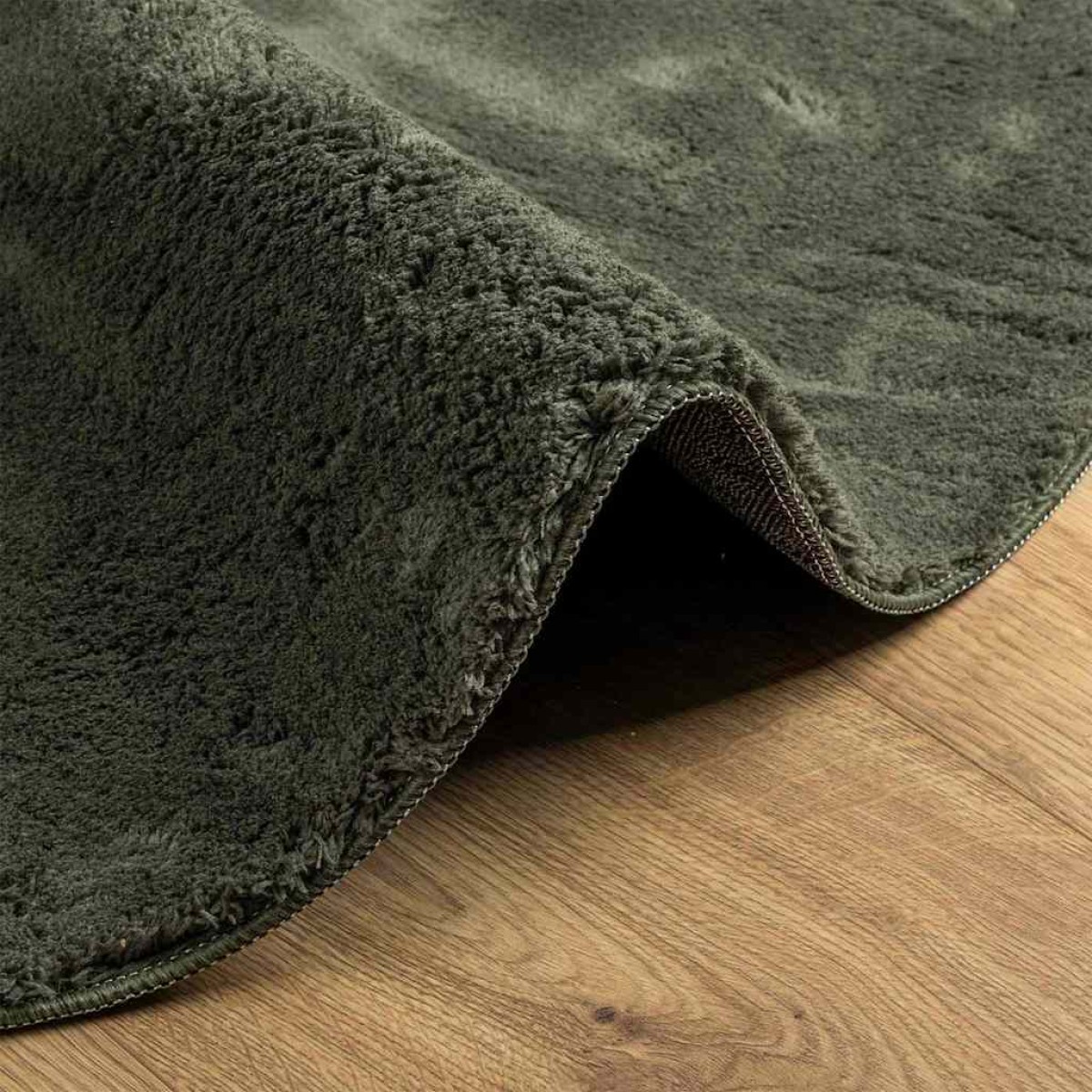 vidaXL Χαλιά χώρου HUARTE Δασώδες Πράσινο 160 x 230 cm