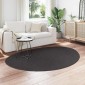 vidaXL Χαλιά χώρου HUARTE Ανθρακί 140 x 200 cm Πολυεστέρας