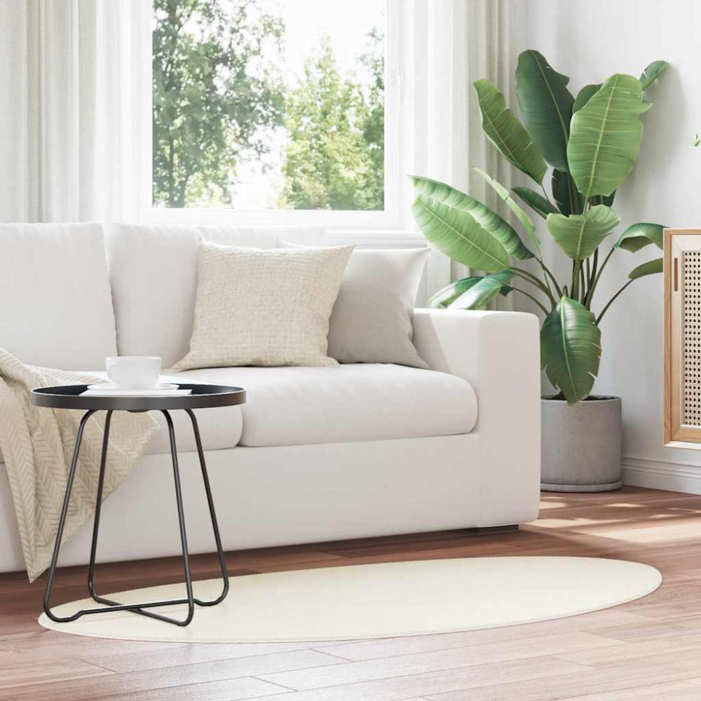 vidaXL Χαλιά χώρου HUARTE Κρεμ 160 x 230 cm Πολυεστέρας