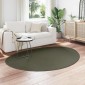vidaXL Χαλιά χώρου HUARTE Δασικό Πράσινο 140 x 200 cm Πολυεστέρας
