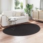 vidaXL Χαλιά χώρου HUARTE Μαύρο 140 x 200 cm Πολυεστέρας