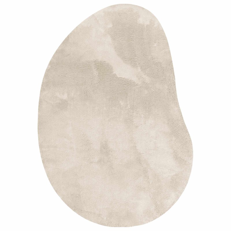 vidaXL Χαλιά χώρου HUARTE Μπεζ 140 x 200 cm Πολυεστέρας