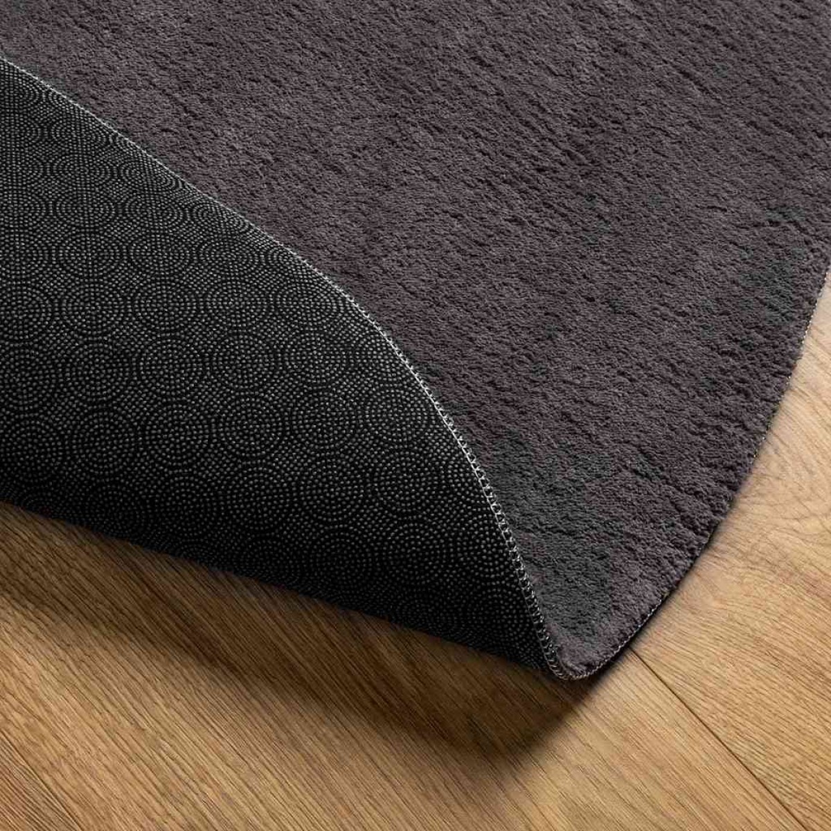 vidaXL Χαλιά χώρου HUARTE Ανθρακί 120 x 170 cm Πολυεστέρας