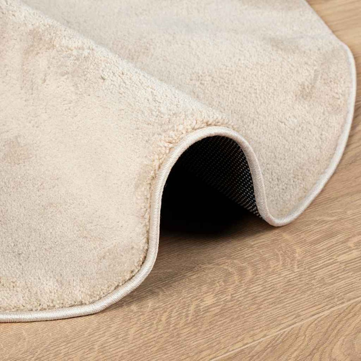 vidaXL Χαλιά χώρου HUARTE Μπεζ 100 x 200 cm Πολυεστέρας