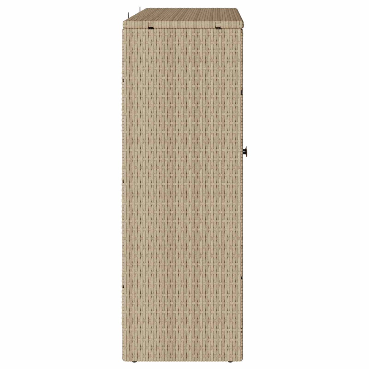 vidaXL Ντουλάπι αποθήκευσης με ράφι Μπεζ 100 x 36 x 102 εκ Ρατάν