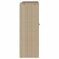 vidaXL Ντουλάπι αποθήκευσης με ράφι Μπεζ 100 x 36 x 102 εκ Ρατάν