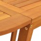 vidaXL Τραπέζι Κήπου Καφέ 110 x 60 x 72 εκ. Στερεό Ξύλο Ακακίας