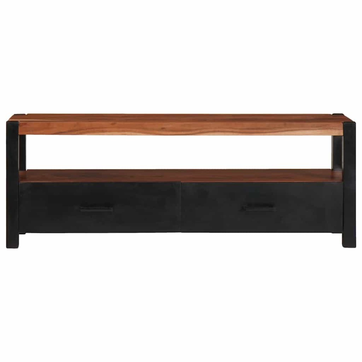 vidaXL Ντουλάπι μέσων Καφέ 110 x 30 x 40 cm Στερεό Ξύλο Ακακίας