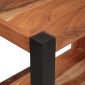vidaXL Ράφι Βιβλίων Καφέ 50 x 30 x 110 εκ Στερεό Ξύλο Ακακίας