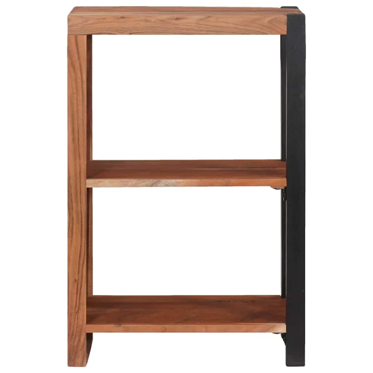 vidaXL Ράφι Βιβλίων Καφέ 50 x 30 x 75 εκ Στερεό Ξύλο Ακακίας