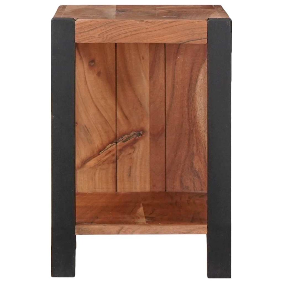 vidaXL Ράφι Βιβλίων Καφέ 50 x 30 x 40 εκ. Στερεό Ξύλο Ακακίας