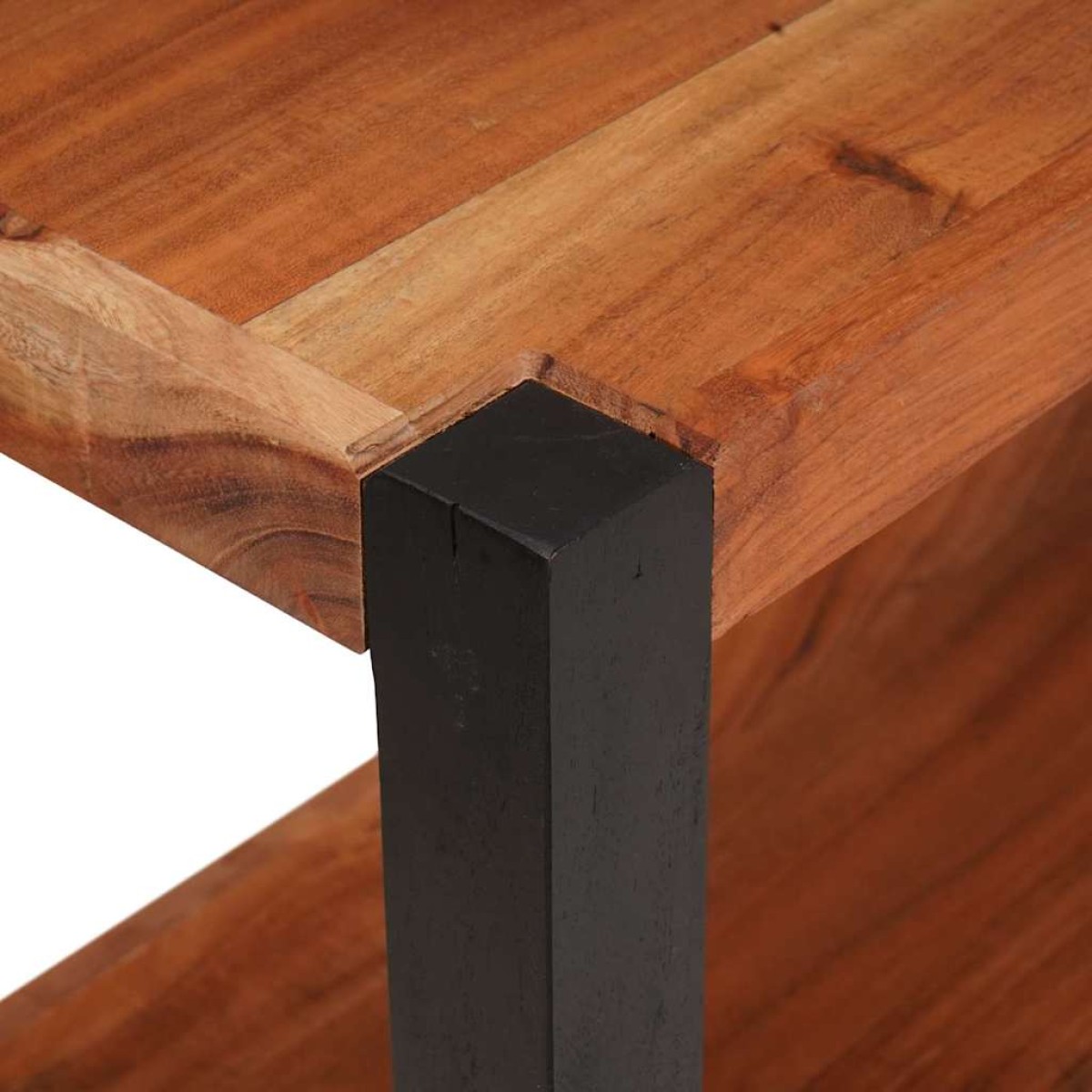vidaXL Ράφι Βιβλίων Καφέ 80 x 30 x 75 εκ. Στερεό Ξύλο Ακακίας