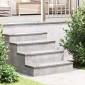 vidaXL Σκαλοπάτι 15 τμχ. 60 x 18 x 2,5 εκ. Ασημί Αλουμίνιο Ημισέληνος