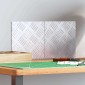 vidaXL Σκαλοπάτι 2 τμχ. 20 x 20 cm Ασημί Αλουμίνιο τετράγωνο