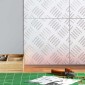 vidaXL Σκαλοπάτι 4 τμχ. 20 x 20 cm Ασημί Αλουμίνιο τετράγωνο