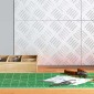 vidaXL Σκαλοπάτι 4 τμχ. 30 x 20 cm Ασημί Αλουμίνιο Ορθογώνιος