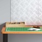 vidaXL Σκαλοπάτι 4 τμχ. 40 x 20 cm Ασημί Αλουμίνιο Ορθογώνιος