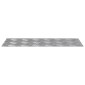 vidaXL Σκαλοπάτι 4 τμχ. 50 x 20 cm Ασημί Αλουμίνιο Ορθογώνιος