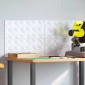 vidaXL Σκαλοπάτι 4 τμχ. 50 x 20 cm Ασημί Αλουμίνιο Ορθογώνιος