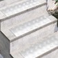 vidaXL Σκαλοπάτι 2 τμχ. 60 x 20 cm Ασημί Αλουμίνιο Ορθογώνιος