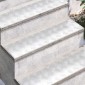 vidaXL Σκαλοπάτι 2 τμχ. 80 x 20 cm Ασημί Αλουμίνιο Ορθογώνιος