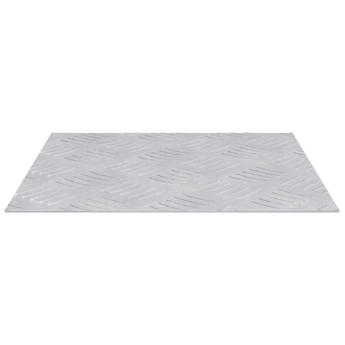 vidaXL Σκαλοπάτι 2 τμχ. 30 x 30 cm Ασημί Αλουμίνιο τετράγωνο