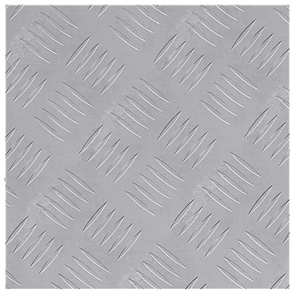 vidaXL Σκαλοπάτι 4 τμχ. 30 x 30 cm Ασημί Αλουμίνιο τετράγωνο