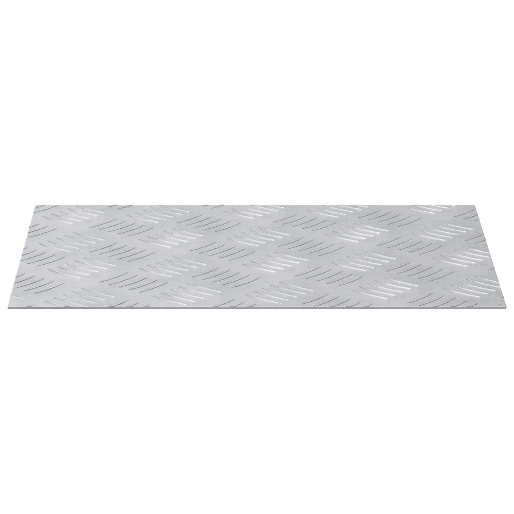 vidaXL Σκαλοπάτι 4 τμχ. 40 x 30 cm Ασημί Αλουμίνιο Ορθογώνιος