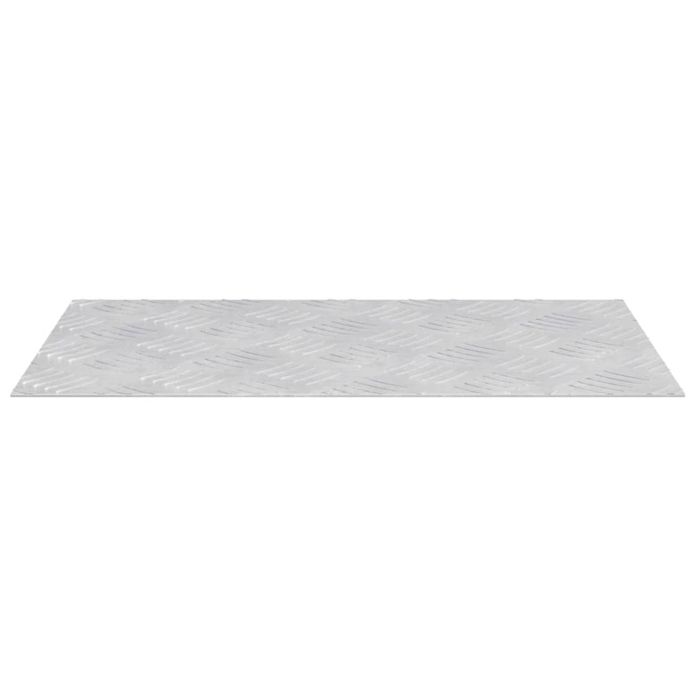 vidaXL Σκαλοπάτι 4 τμχ. 50 x 30 cm Ασημί Αλουμίνιο Ορθογώνιος
