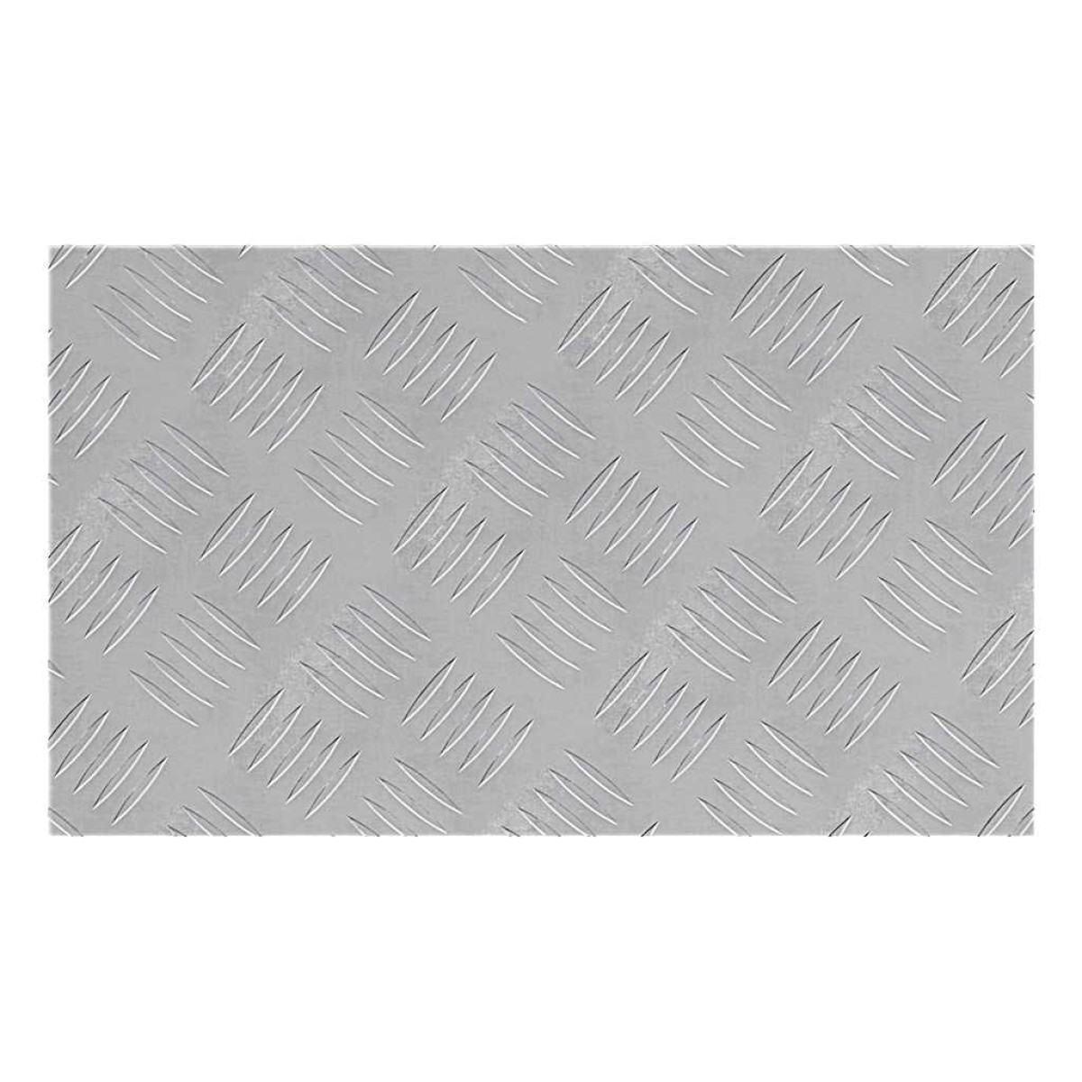vidaXL Σκαλοπάτι 4 τμχ. 50 x 30 cm Ασημί Αλουμίνιο Ορθογώνιος