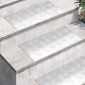 vidaXL Σκαλοπάτι 2 τμχ. 60 x 30 cm Ασημί Αλουμίνιο Ορθογώνιος