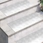 vidaXL Σκαλοπάτι 2 τμχ. 70 x 30 cm Ασημί Αλουμίνιο Ορθογώνιος