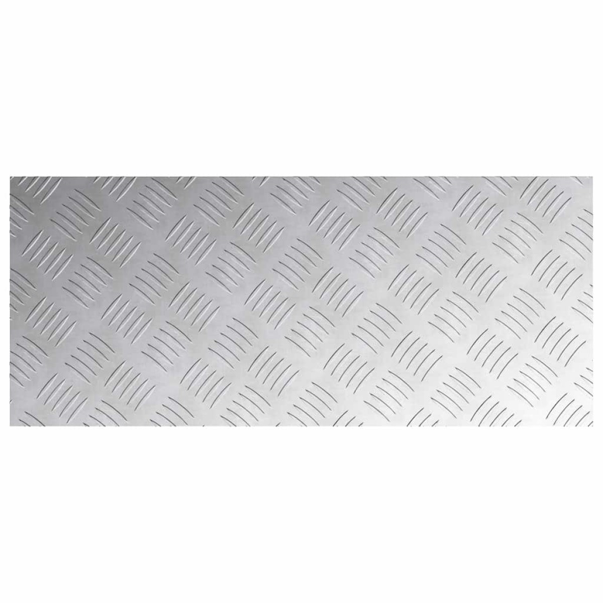 vidaXL Σκαλοπάτι 4 τμχ. 70 x 30 cm Ασημί Αλουμίνιο Ορθογώνιος