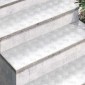 vidaXL Σκαλοπάτι 4 τμχ. 100 x 30 cm Ασημί Αλουμίνιο Ορθογώνιος