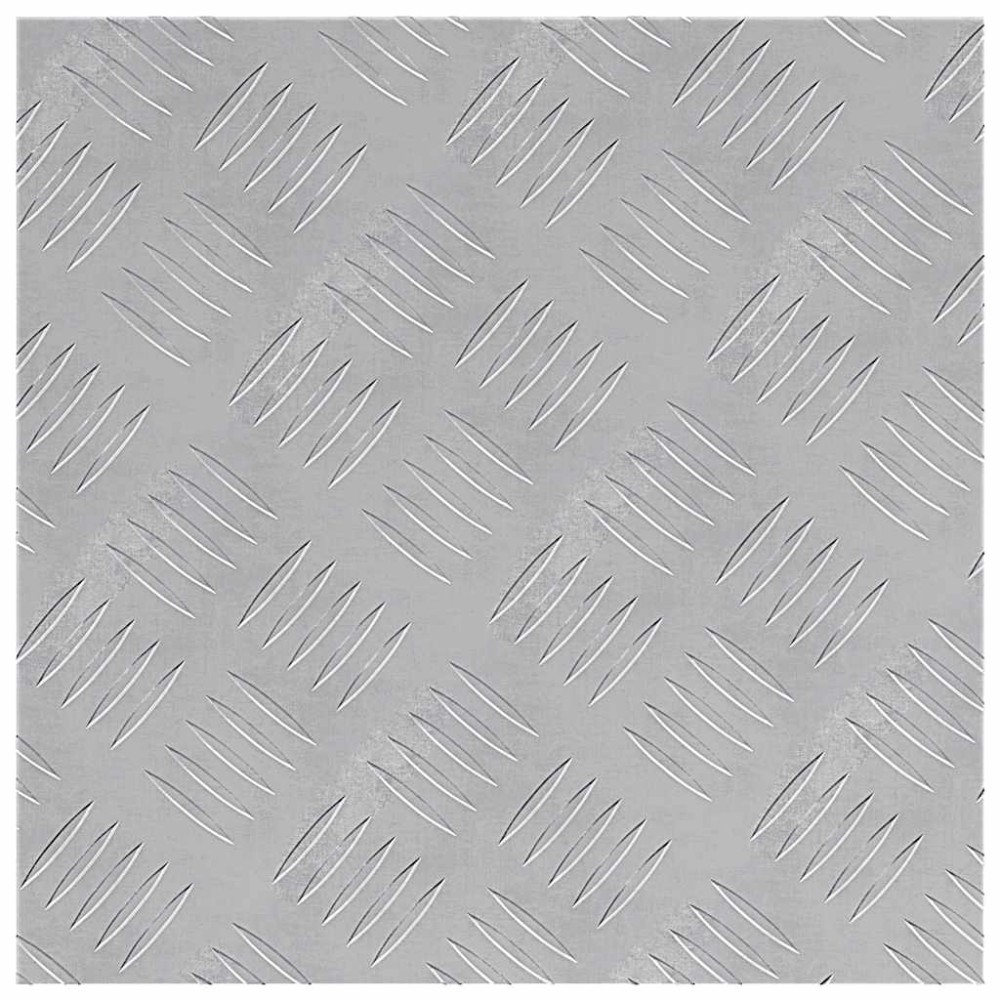 vidaXL Σκαλοπάτι 2 τμχ. 40 x 40 cm Ασημί Αλουμίνιο τετράγωνο
