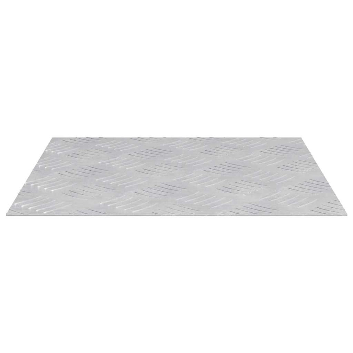 vidaXL Σκαλοπάτι 2 τμχ. 40 x 40 cm Ασημί Αλουμίνιο τετράγωνο