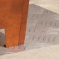 vidaXL Σκαλοπάτι 2 τμχ. 40 x 40 cm Ασημί Αλουμίνιο τετράγωνο