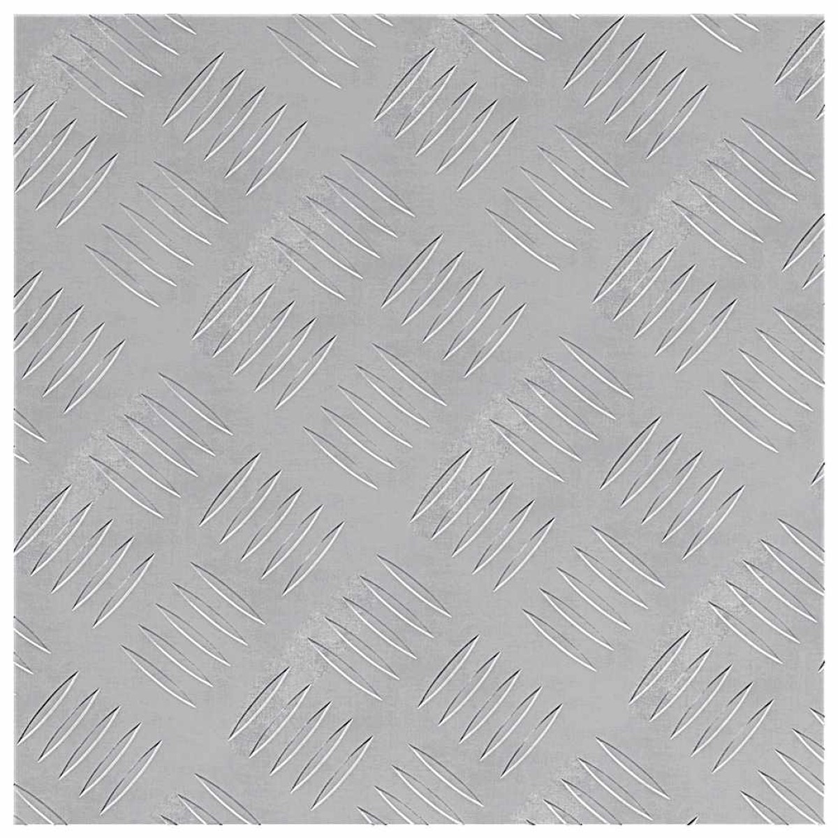 vidaXL Σκαλοπάτι 2 τμχ. 40 x 40 cm Ασημί Αλουμίνιο τετράγωνο