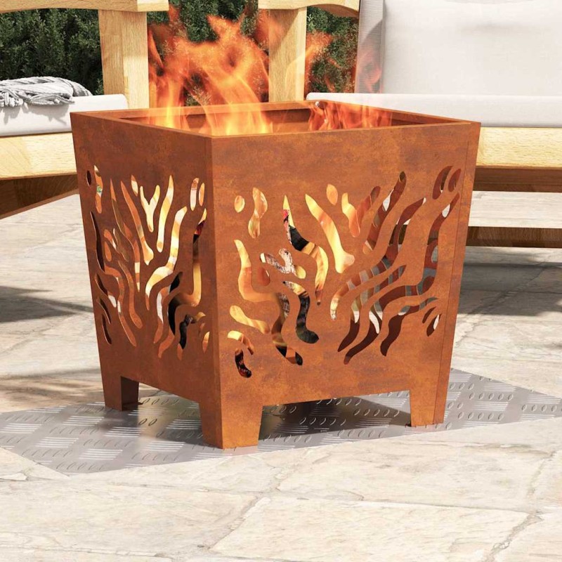 vidaXL Σκαλοπάτι 2 τμχ. 40 x 40 cm Ασημί Αλουμίνιο τετράγωνο