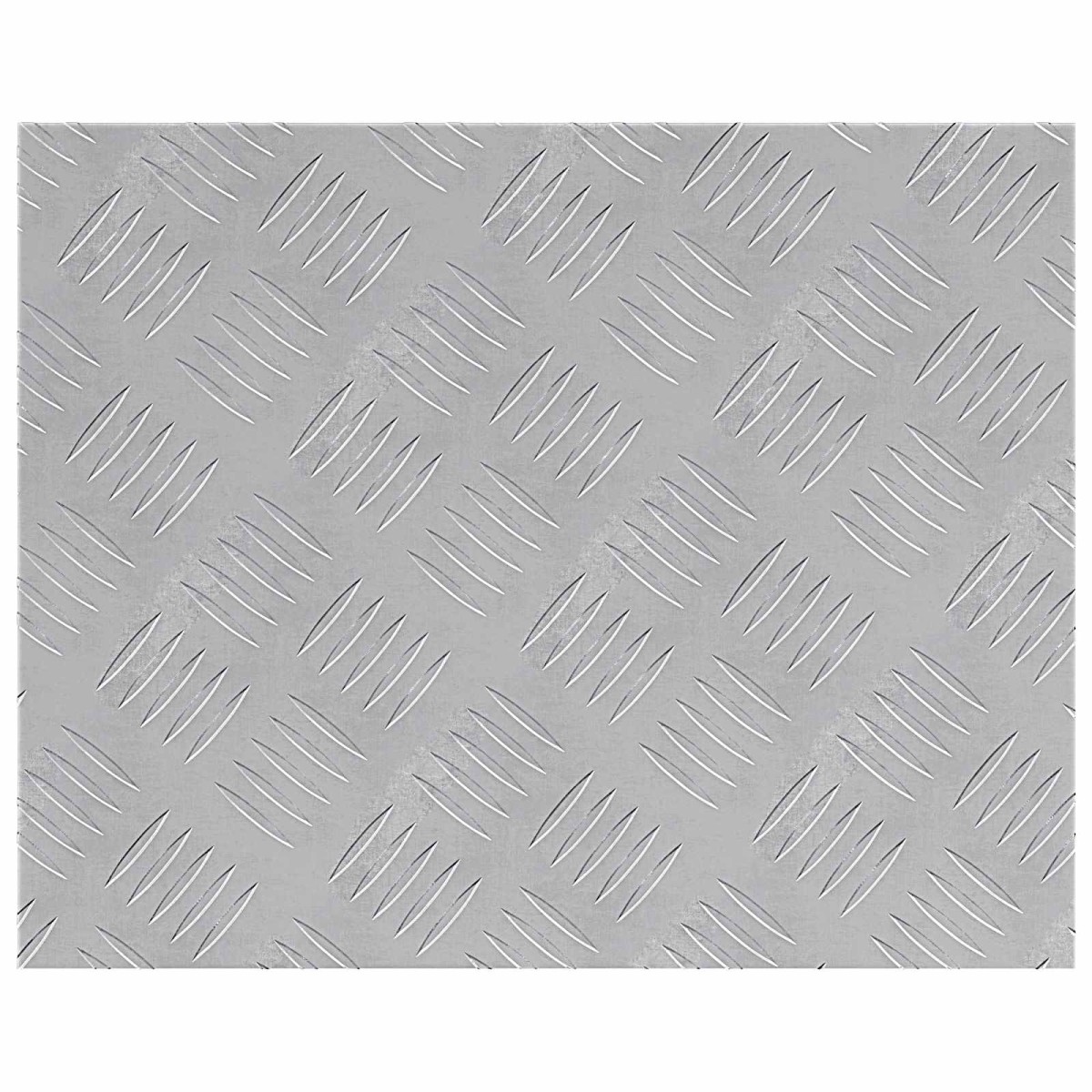 vidaXL Σκαλοπάτι 4 τμχ. 50 x 40 cm Ασημί Αλουμίνιο Ορθογώνιος