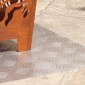 vidaXL Σκαλοπάτι 2 τμχ. 70 x 40 cm Ασημί Αλουμίνιο Ορθογώνιος