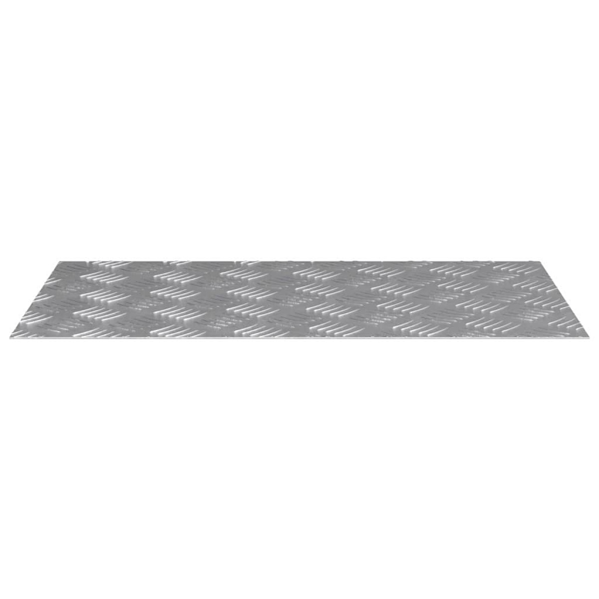 vidaXL Σκαλοπάτι 2 τμχ. 70 x 40 cm Ασημί Αλουμίνιο Ορθογώνιος
