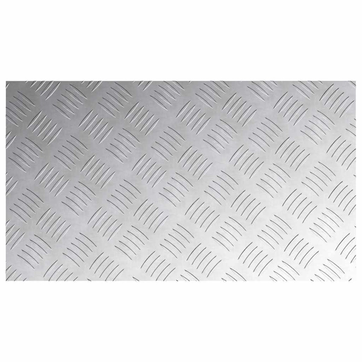 vidaXL Σκαλοπάτι 2 τμχ. 70 x 40 cm Ασημί Αλουμίνιο Ορθογώνιος