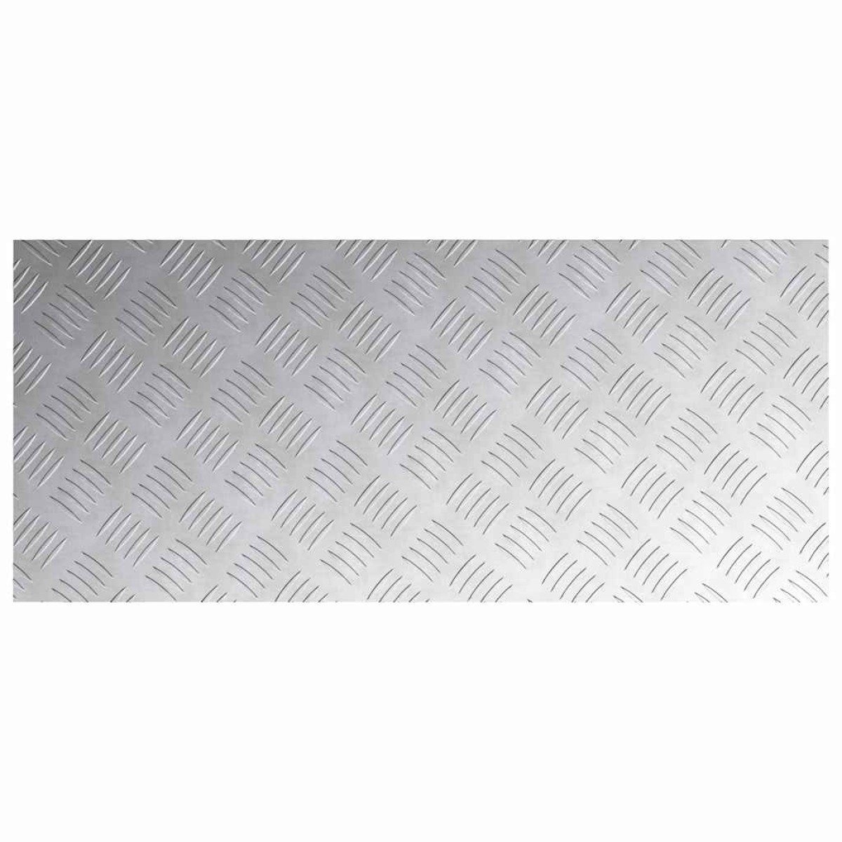 vidaXL Σκαλοπάτι 2 τμχ. 90 x 40 cm Ασημί Αλουμίνιο Ορθογώνιος