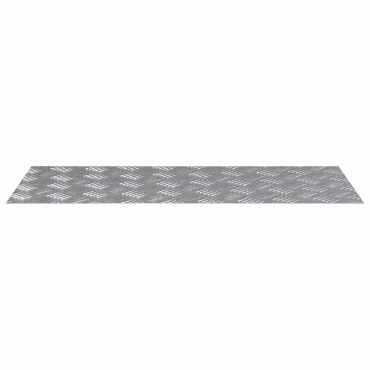 vidaXL Σκαλοπάτι 4 τμχ. 90 x 40 cm Ασημί Αλουμίνιο Ορθογώνιος