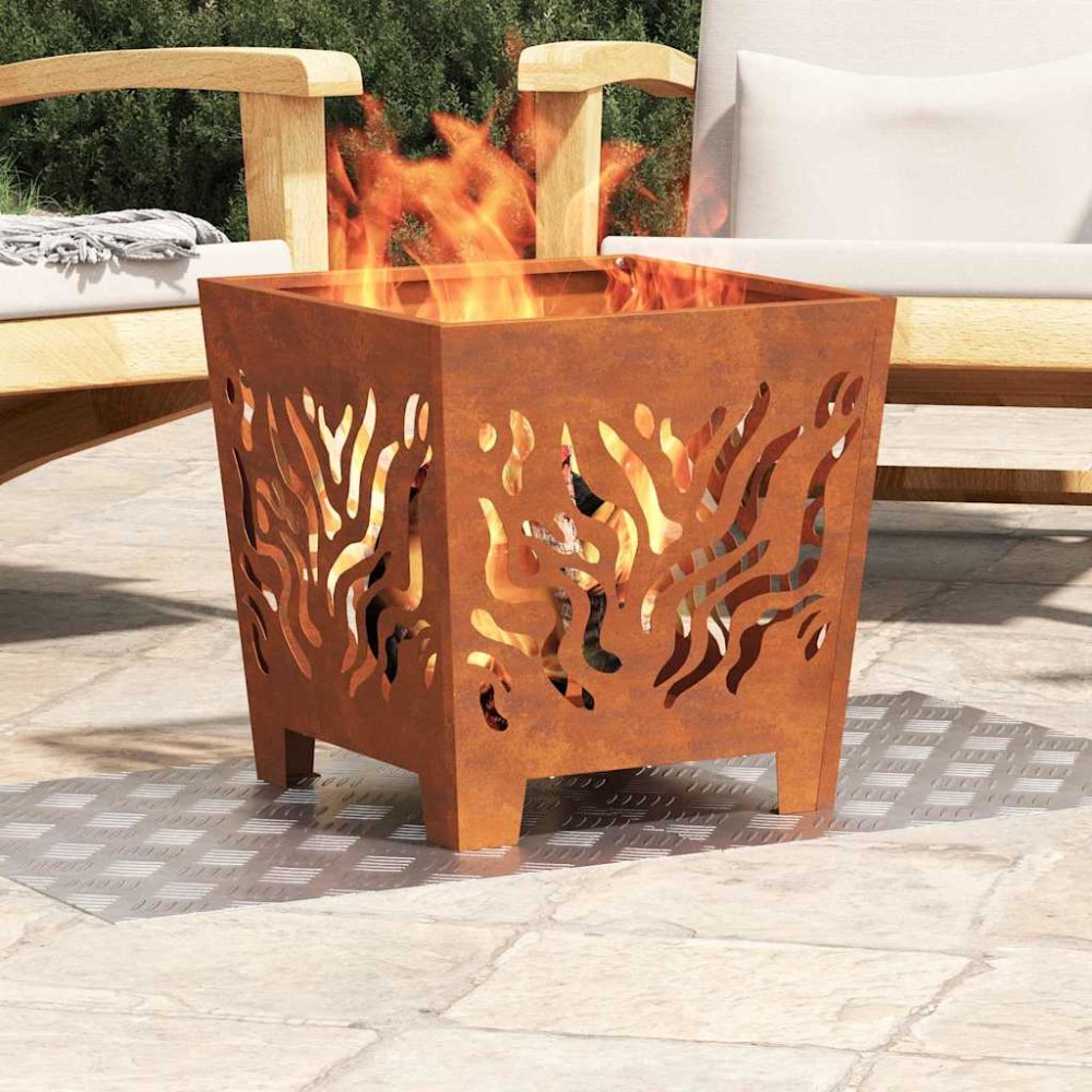 vidaXL Σκαλοπάτι 2 τμχ. 50 x 50 cm Ασημί Αλουμίνιο τετράγωνο