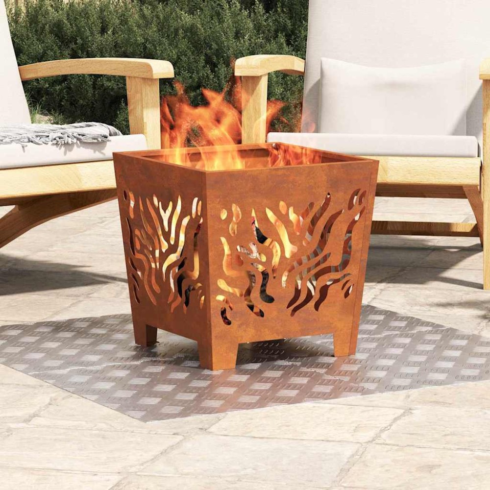 vidaXL Σκαλοπάτι 4 τμχ. 50 x 50 cm Ασημί Αλουμίνιο τετράγωνο