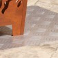 vidaXL Σκαλοπάτι 2 τμχ. 60 x 50 cm Ασημί Αλουμίνιο Ορθογώνιος
