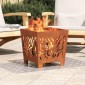 vidaXL Σκαλοπάτι 2 τμχ. 60 x 50 cm Ασημί Αλουμίνιο Ορθογώνιος