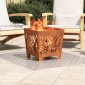 vidaXL Σκαλοπάτι 4 τμχ. 60 x 50 cm Ασημί Αλουμίνιο Ορθογώνιος